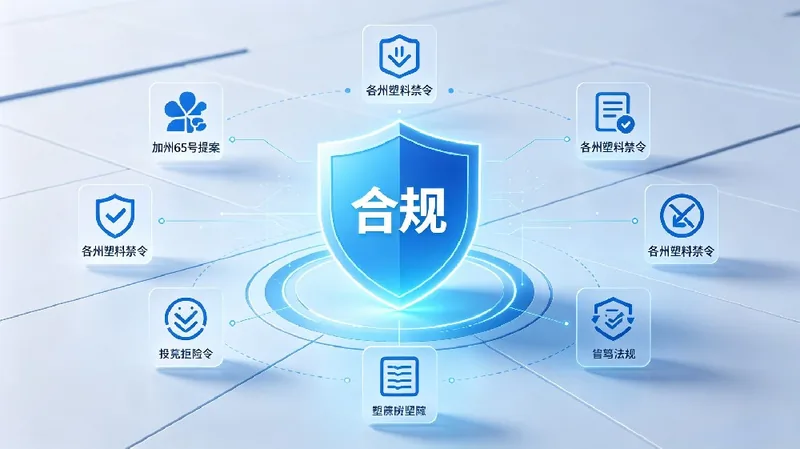 美国市场合规——从加州65到各州塑料禁令的应对方案